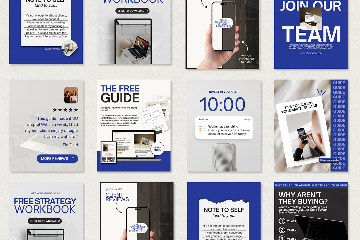 Social Media Templates, a Social Media Template by Field Digital (Photo 5 of 8)