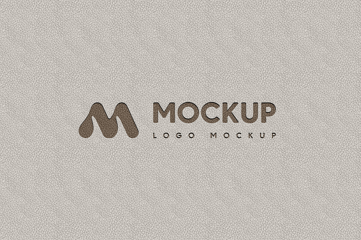 Embossed Leather Logo Mockup, a Product Mockup by graphypix (Photo 3 of 4)