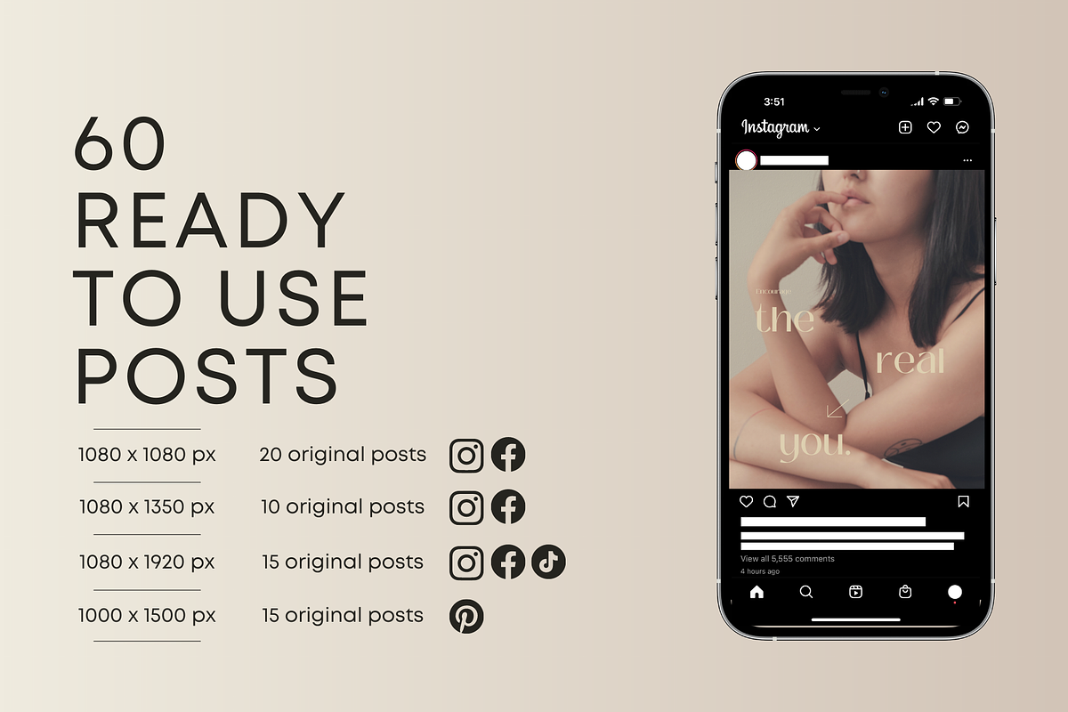 Coaching Social Media Kit, a Social Media Template by Glow Getter Collective (Photo 3 of 5)