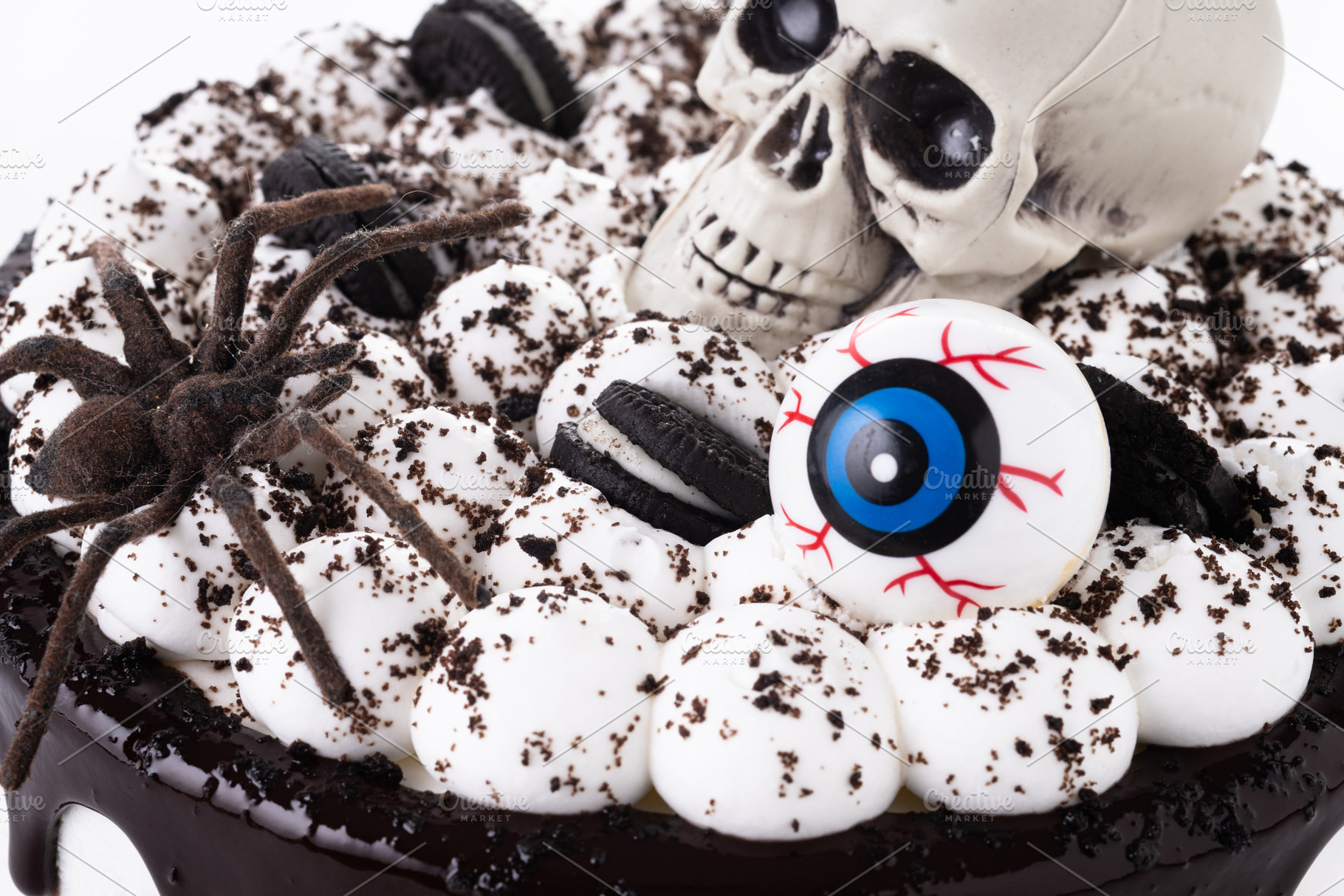 Spooky Halloween chocolate Cake, a Food & Drink Photo by etorres69