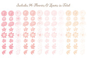 Soft Pink Dahlia Clipart & Vectors, an Illustration by Amanda Ilkov (Thumbnail 4 of 4)