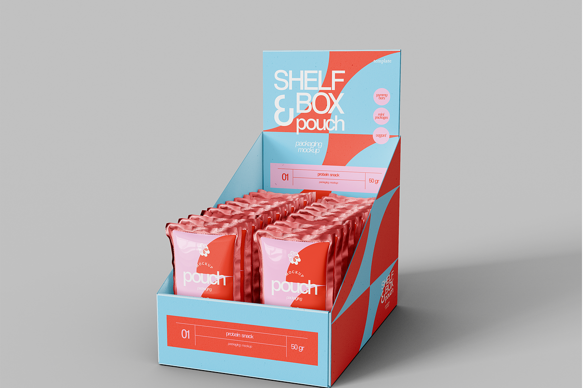 Cardboard Box with Product Mockup, an Advertising Mockup by Hubzway (Photo 2 of 2)