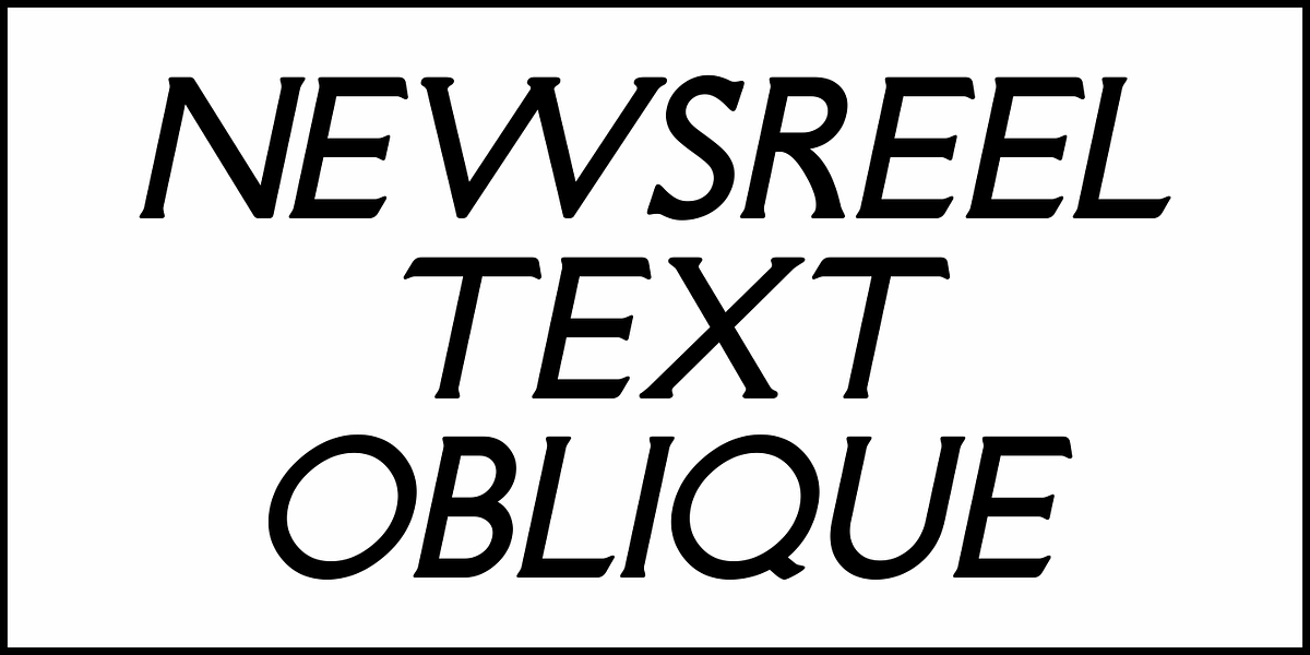Newsreel Text JNL, a Serif Font by Jeff Levine Fonts (Photo 4 of 5)