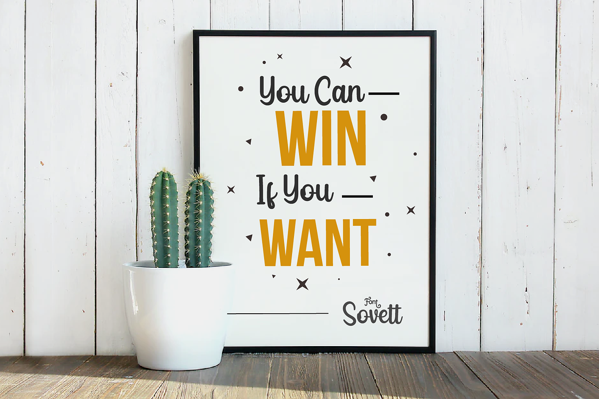 Sovett, a Script Font by twinstd (Photo 3 of 10)