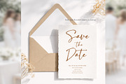 Modern Script Save the Date bd007, an Invitation Template by TyphoonStudio (Thumbnail 4 of 10)
