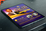 Pastor Graduation Ceremony Flyer, a Marketing Template by SeraphimChris (Thumbnail 3 of 4)