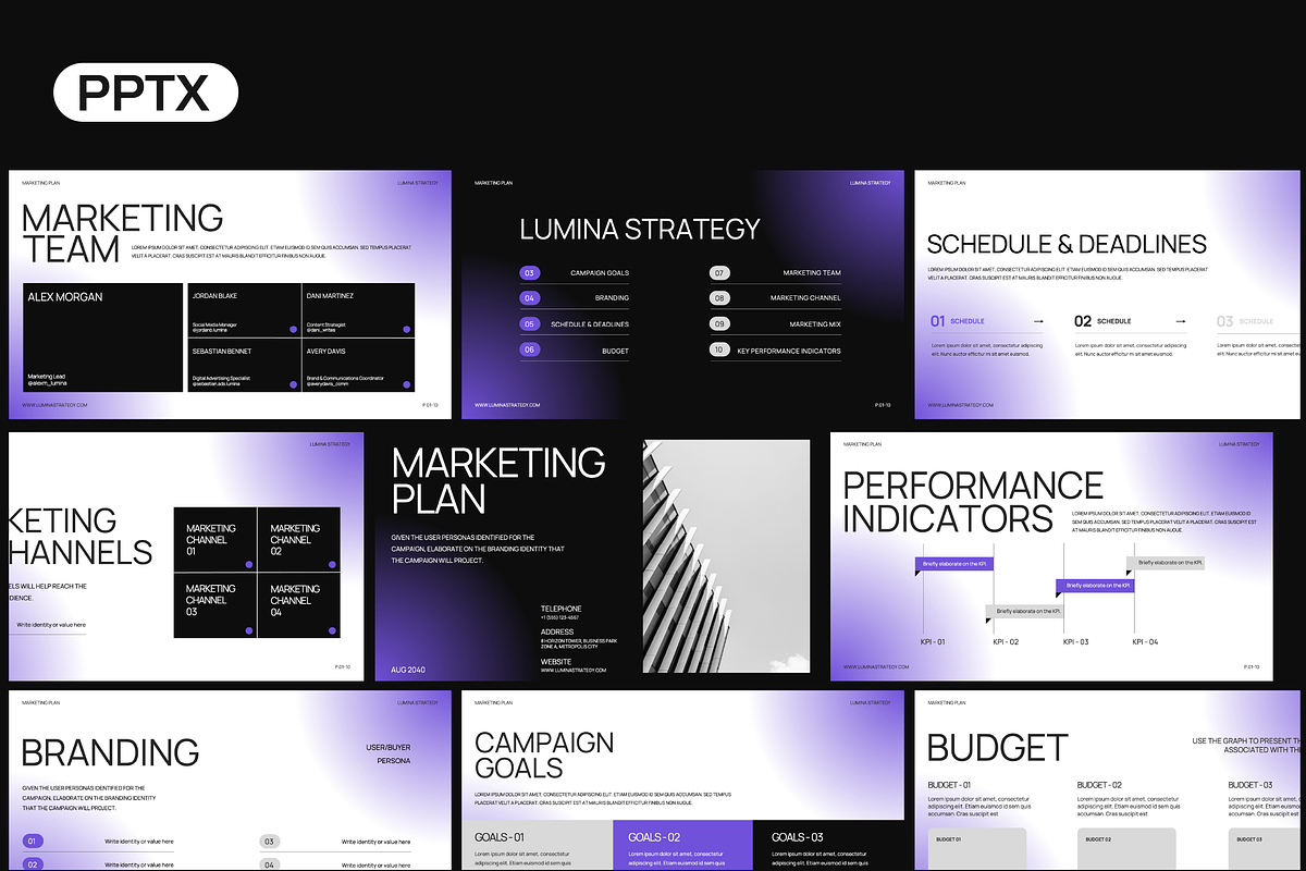 Marketing Strategy Plan Powerpoint
