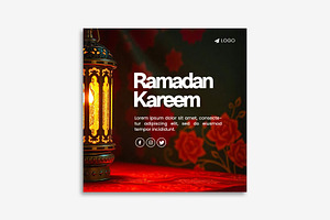 Ramadan Social Media Post, a Social Media Template by Saman Osama
