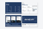 Nexa EV Futuristic Brand Guidelines, a Branding & Logo Template by trabaskriya (Thumbnail 4 of 6)