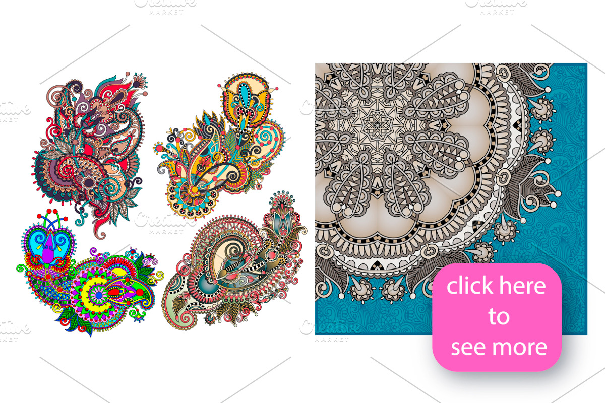 パラダイス　デザイン　Paradise by design 314 PAISLEY DESIGN, a Pattern Graphic by karakotsya