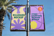 Street Advertising Billboard Mockup, an Advertising Mockup by Pitchlook.Studio (Thumbnail 2 of 4)
