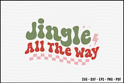 Groovy Christmas SVG Bundle 20 Desig, an Object Graphic by BeeCraftR (Thumbnail 4 of 15)