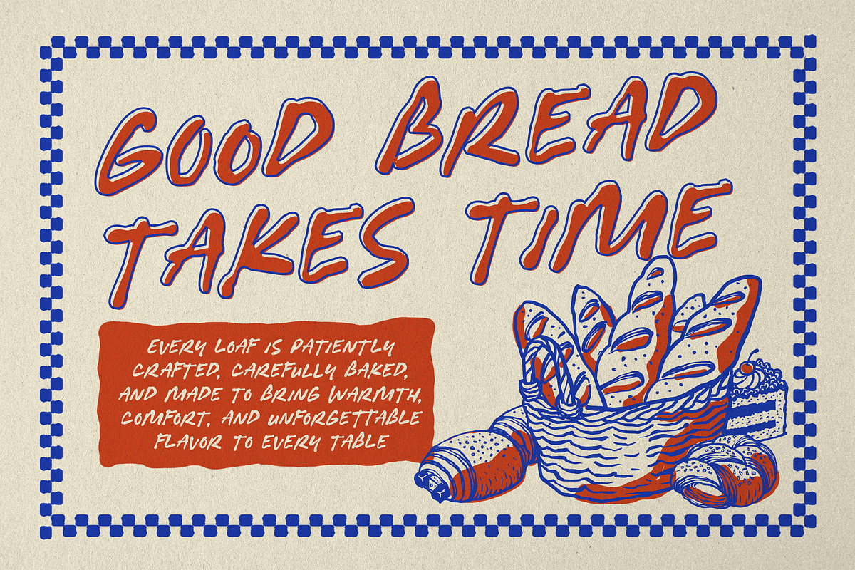 Flavor Story a Lazy Handwriting Font, a Handwritten Font by Blankids Studio (Photo 3 of 13)