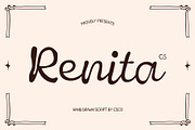 CS Renita – Handwritten Script Font, a Script Font by Craft Supply Co. (Thumbnail 1 of 8)