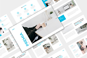 Minimalist Presentation Bundle, a Presentation Template by Artiveko
