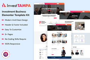 InvestTampa - Business Elementor Kit