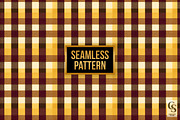 Yellow & Burgundy Plaid Patterns, a Pattern Graphic by Creative Store (Thumbnail 4 of 5)