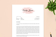 2 Page Resume & CoverLetter Template, a Resume Template by Showy68 Template (Thumbnail 2 of 2)