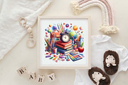 Back to School PNG Clipart Bundle, a Graphic by CitraGraphics (Thumbnail 2 of 6)