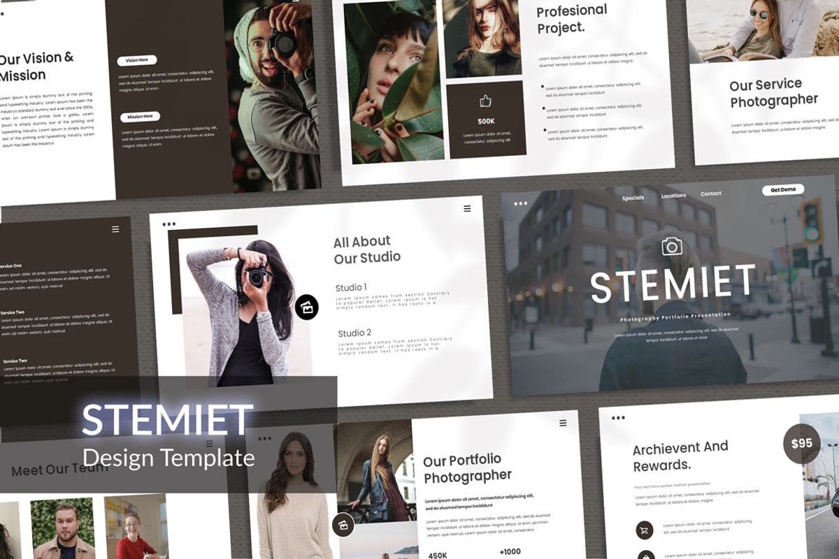 Stemiet Powerpoint Template, a Presentation Template by yanindesign (Photo 1 of 4)