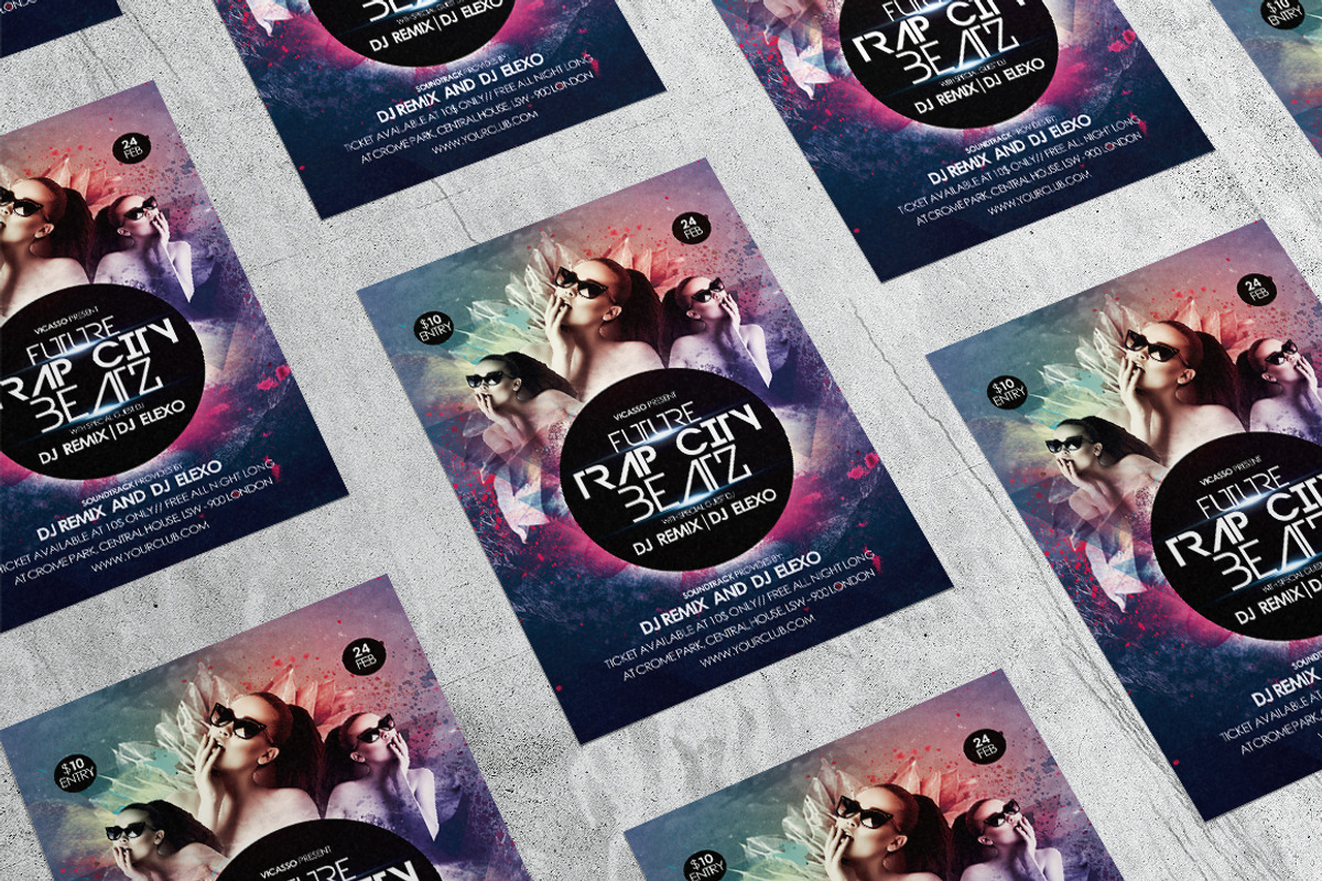 Trap City 2, a Flyer Template by What a Story (Photo 5 of 5)