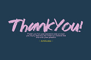 Ink Yugo - Brush Ink Raw Display, a Handwritten Font by ArtiXLabs (Thumbnail 9 of 9)