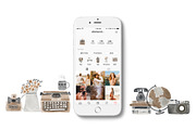Watercolor Instagram Highlight Icons, a Work Illustration by beatriceviyiwi (Thumbnail 2 of 4)