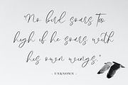 Broadloom, a Handwritten Font by HATFSTUDIO (Thumbnail 7 of 8)