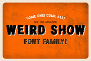 Weird Show, a Font by Midnight Grim (Thumbnail 8 of 8)