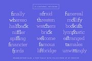 Bramblestone Slab Serif Font Family, a Slab Serif Font by Up Up Creative (Thumbnail 4 of 15)