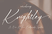 Knightley, a Script Font by PollemSt (Thumbnail 9 of 9)