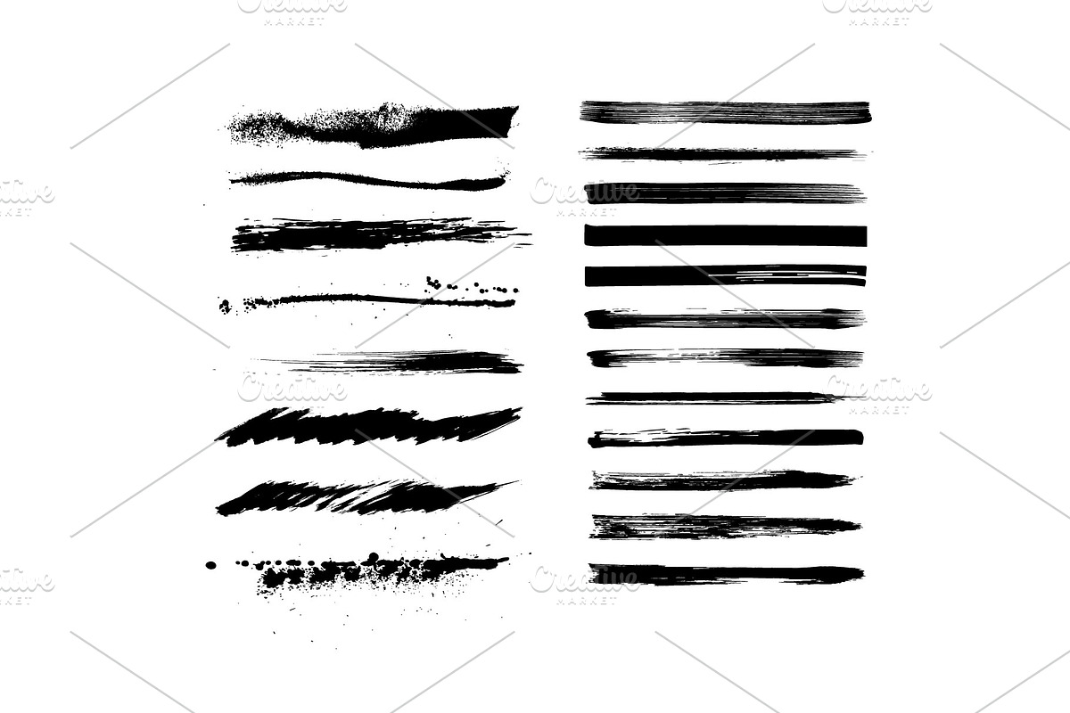 Brushstroke BIG collection, a Brush Add-On by SergeyBitos (Photo 4 of 9)