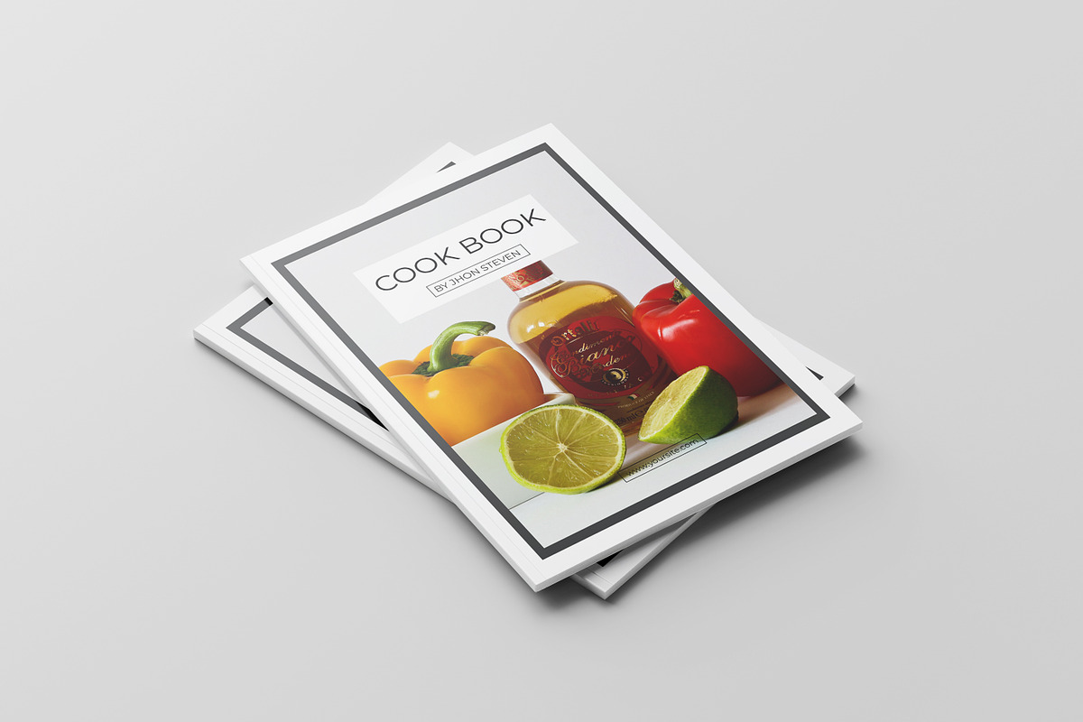 Cookbook / Recipe Book, a Brochure Template by retrographix (Photo 11 of 12)