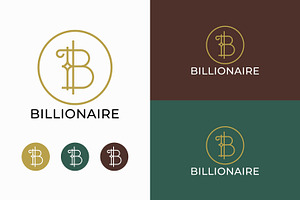Luxurious Letter B Logo Vintage Gold, a Branding & Logo Template by Signatoro