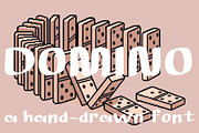 Domino, a Handwritten Font by Eryn Rose Design (Thumbnail 8 of 17)