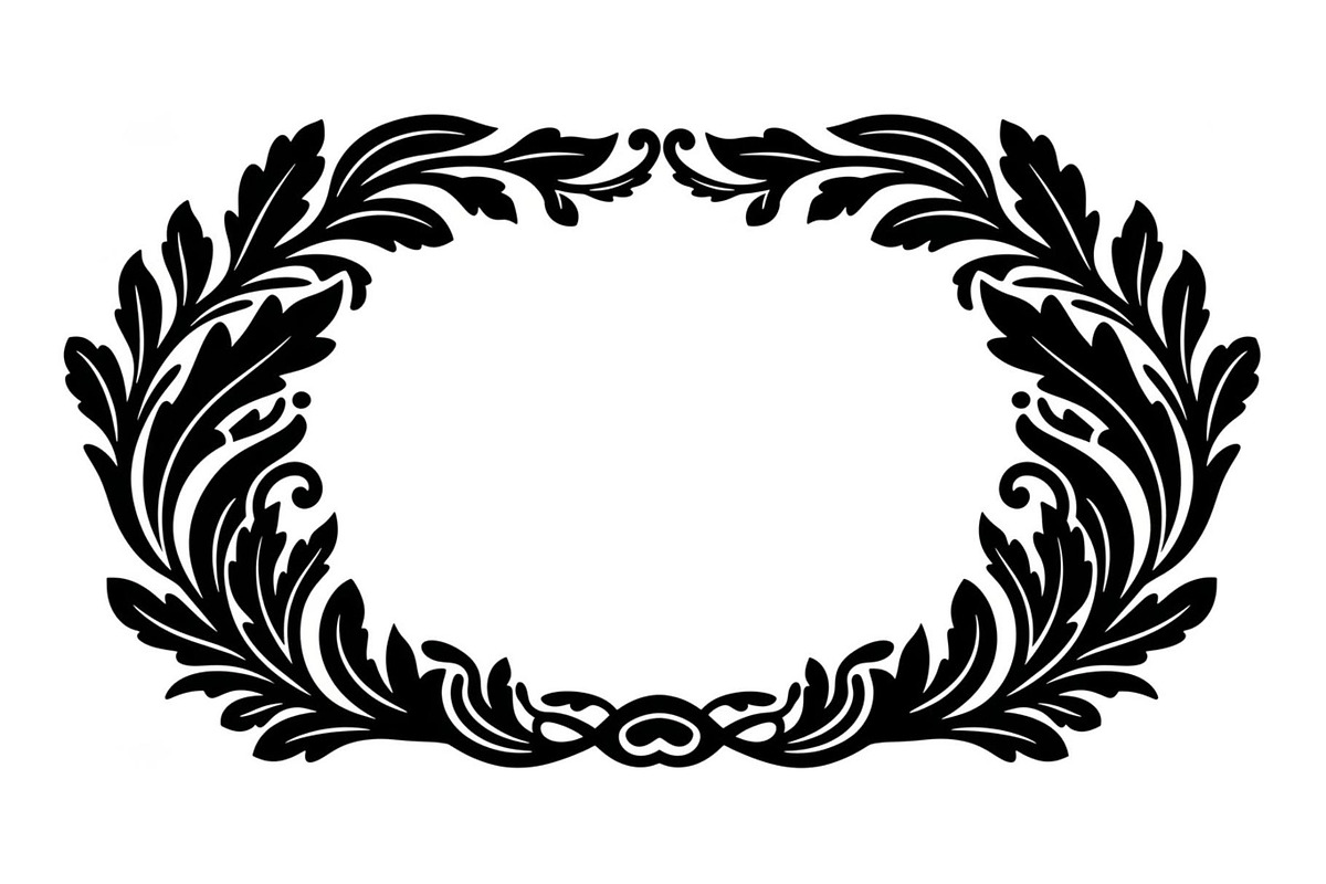 Decorative Nature Frame Silhouettem, a Graphic by BIPLOB EXPERT (Photo 9 of 13)
