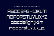 Becos - Technology Font, a Sans Serif Font by lelevien (Thumbnail 2 of 4)