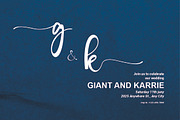 Rigalia Script, a Script Font by JNJ Studio (Thumbnail 3 of 10)