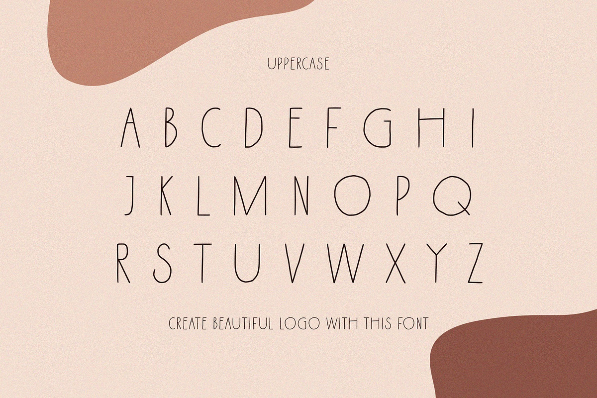 Kenzira - A Hand Drawn Art Deco Font, a Sans Serif Font by Graphicfresh (Photo 5 of 7)