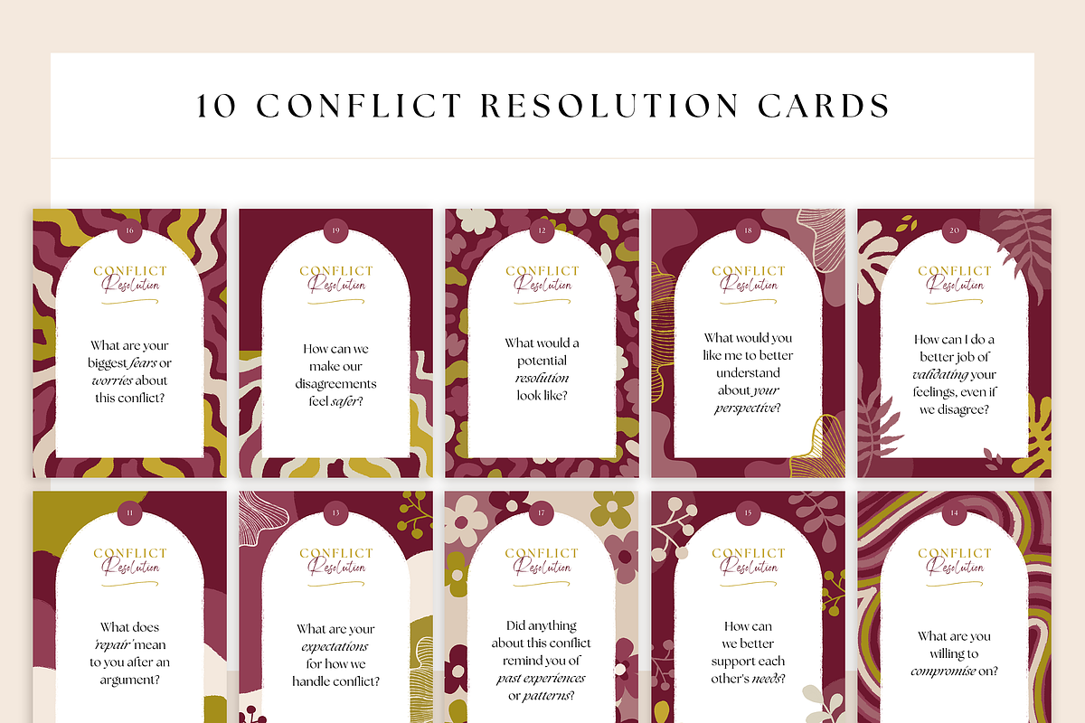 Therapist-Inspired Couples Cards preview 7