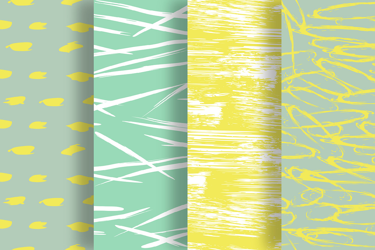 Vector Seamless Abstract Patterns, a Pattern Graphic by Iryna Denysova (Photo 4 of 14)