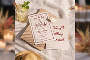 Wedding Save the Date Canva bd003, an Invitation Template by TyphoonStudio (Thumbnail 3 of 9)