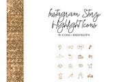 Gold Instagram Stories Icons, a Social Media Template by The Brand Pub (Thumbnail 2 of 3)