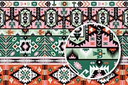 Geometric Boho Aztec Patterns, a Pattern Graphic by tomuato (Thumbnail 2 of 4)