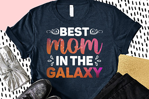 Best Mom In The Galaxy T-Shirt