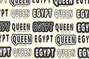 Egypt Queen Collection, a Sans Serif Font by Fontcastle (Thumbnail 1 of 13)