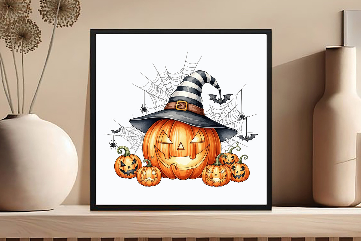 Halloween Fall Sublimation PNG, an Illustration by DreamCafeArt (Photo 6 of 7)