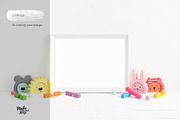 A4 Nursery Frame Mockup, a Print Template by Make Beautiful Things (Thumbnail 5 of 6)