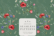Wildflower Forest Floral Flower Set, a Decorative Illustration by Veris Studio (Thumbnail 10 of 19)