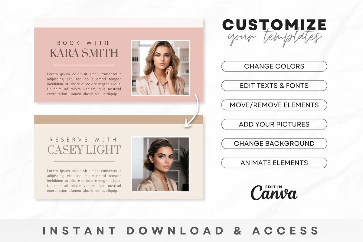 Nail Tech Acuity Scheduling • Canva, a Websites & App Template by OniriqveDesigns (Photo 4 of 8)